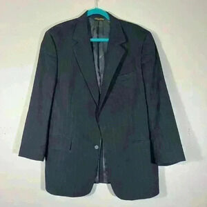 Brooks Brothers Men’s Wool Blazer Sports Coat Size 42 Regular Pinstripe USA Made